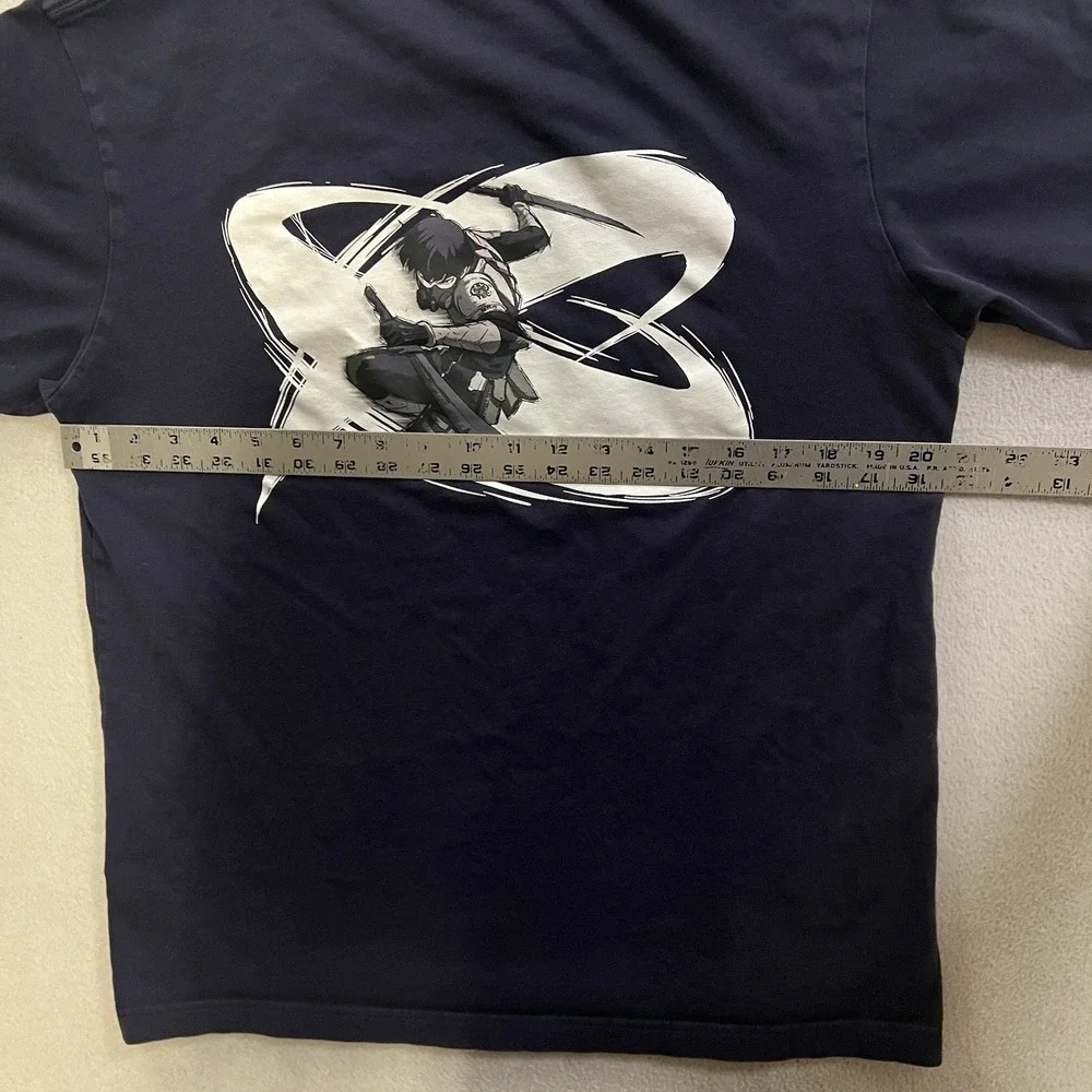 Uniqlo Kaiju No.8 UT Graphic T-Shirt UT Anime Unisex Size Medium Blue Tee